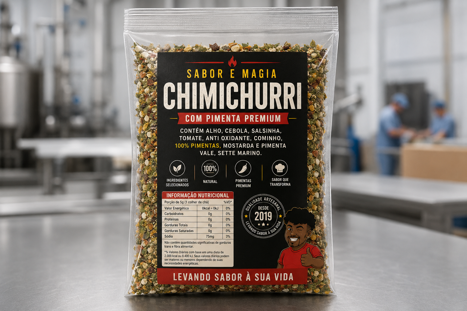 Chimichurri Com Pimenta Premium